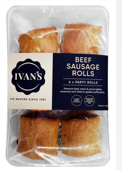 Beef sausage rolls