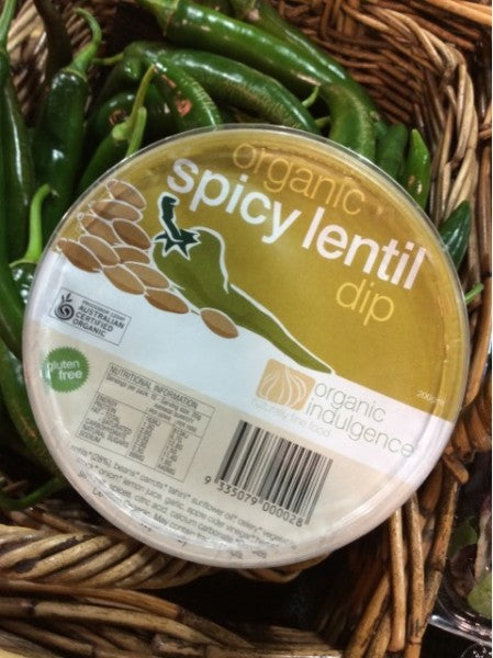 Spicy Lentil Dip Organic