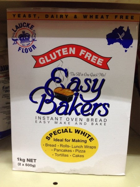 Gluten Free Easy Bakers Instant Oven Bread