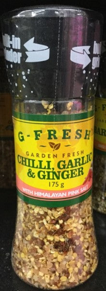 Chilli  Garlic & Ginger w/ Himalayan Pink Salt Grinder