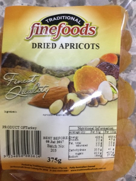 Dried Apricots