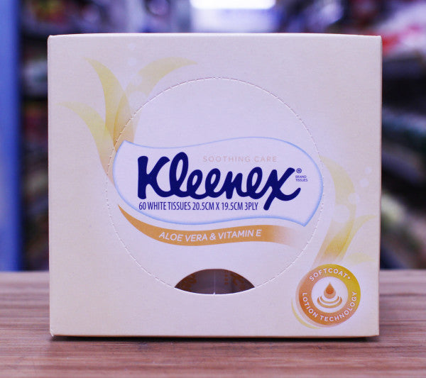 Kleenex Soothing Care Aloe Vera & Vitamin E 3ply 60sheets