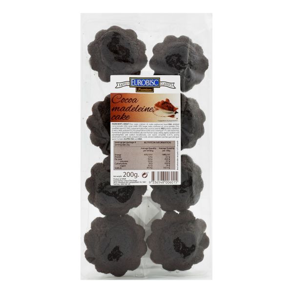 Madeleine Cake Chocolate