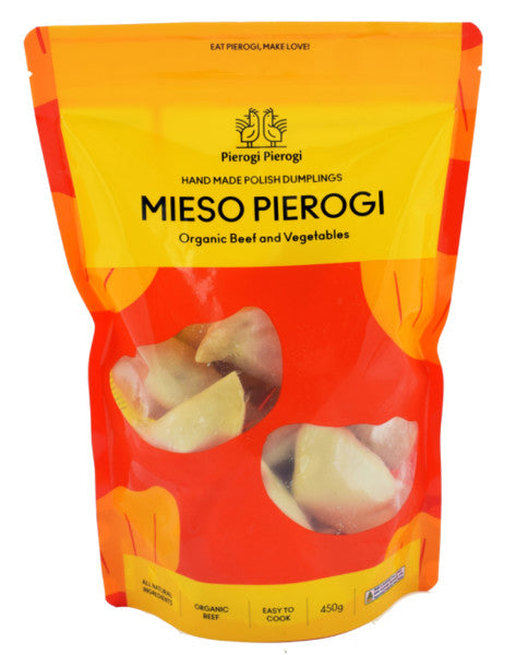 Mieso Pierogi Organic Beef & Vegetables