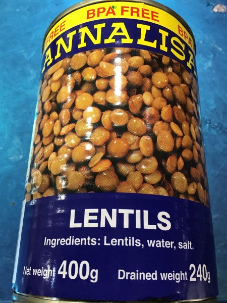Lentils 400g