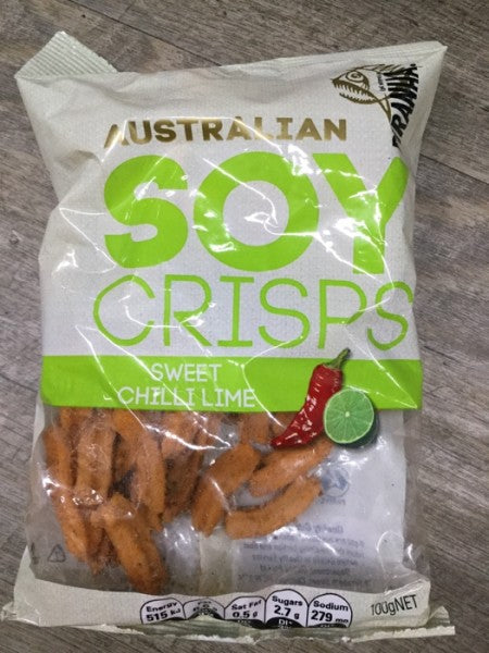 Soy Crisps Sweet Chilli Lime