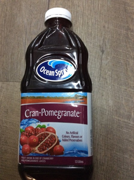 Cranberry Pomegranate Fruit Drink