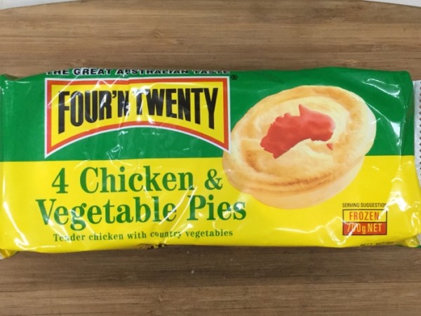 Chicken & Vegetables Peas Frozen