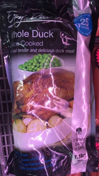 Whole Duck Twice Cooked