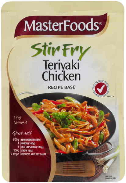 Masterfoods Stirfry Teriyaki Chicken Recipe Base