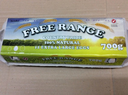 Free Range Extra Large Eggs