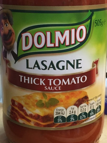 Thick Lasagna Pasta Sauce