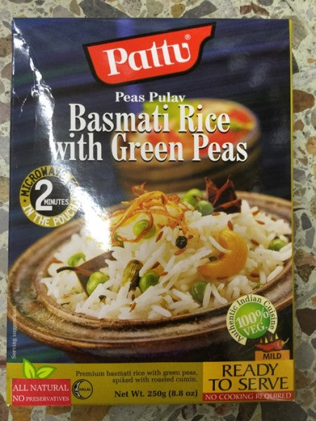 Basmati Rice With Green Peas