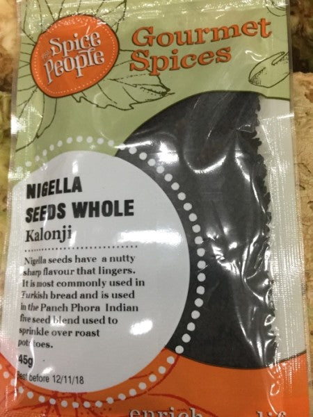 Gourmet Spices Nigella Seeds Whole Kalonji