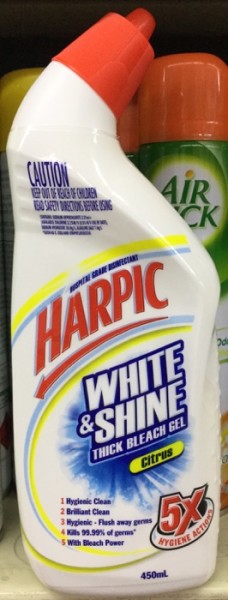 White & Shine Toilet Bowl Cleaner Citrus