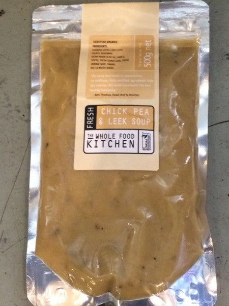Chick Pea & Leek Soup