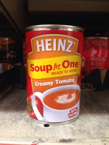 Soup for One - Creamy Tomato