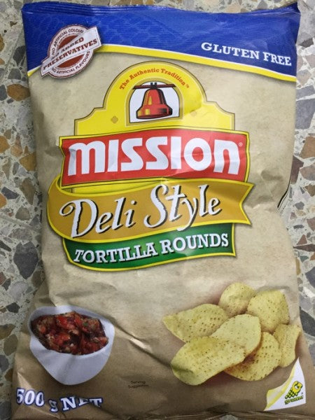 Deli Style Tortilla Rounds