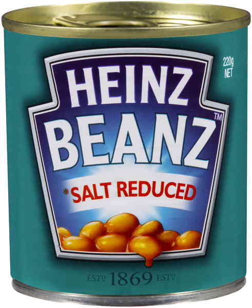 Beanz The One For One Salt Reduced