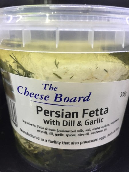 The Cheese Board With Dill & Garlic