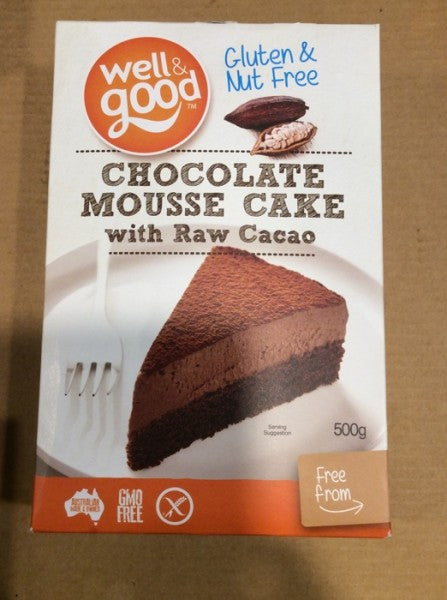 Chocolate Mousse Cake With Raw Cacao Mix