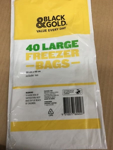 Freezer Bags
