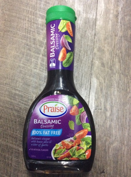 Praise Balsamic Dressing 100% Fat Free