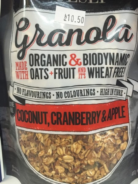 Coconut  Cranberry & Apple