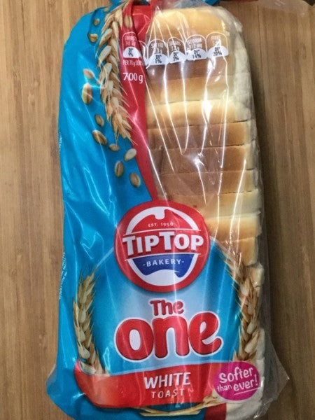 The One White Toast Sliced Loaf
