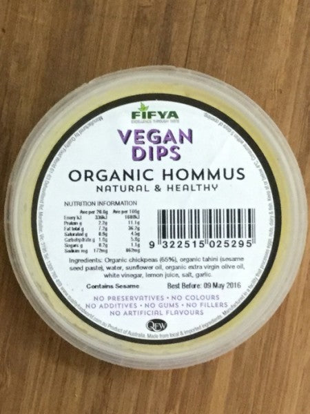 Organic Hommus