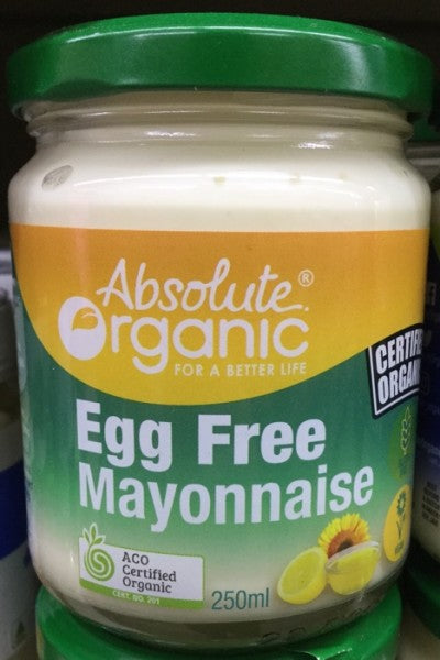 Organic Egg Free Mayonnaise