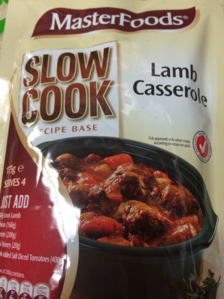 Slow Cook Lamb Casserole