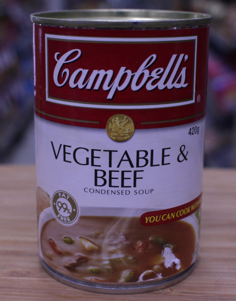 Vegetable & Beef Condensed Soup