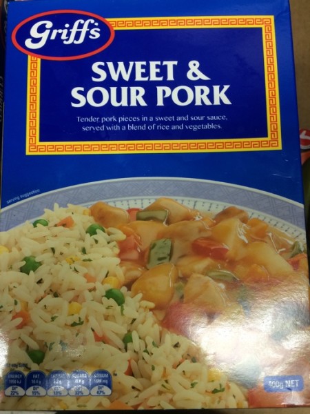 Sweet & Sour Pork Frozen Dinner