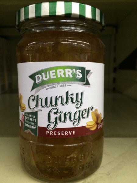 Chunky Ginger Preserve