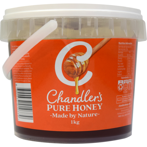 Chandler Pure Honey 1kg Pail