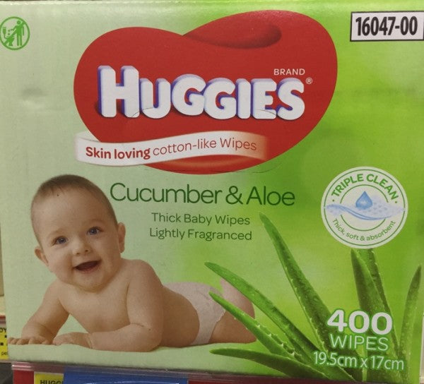 Cucumber & Aloe Baby Wipes