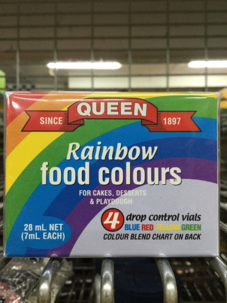 Rainbow Food Colours