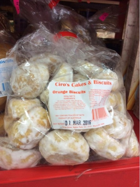 Orange Biscuits
