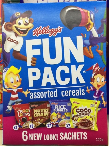 Fun Pack Assorted Cereals