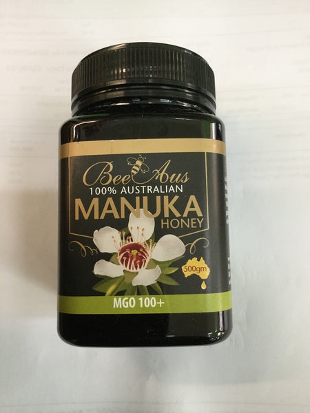 100% Australian Manuka Honey Mgo 100+ | 500g | Bee Aus | YG-FFF-711 | FFF-001351