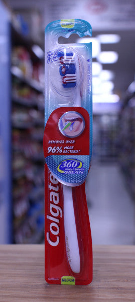 360 Whole Mouth Clean Adult Medium Toothbrush