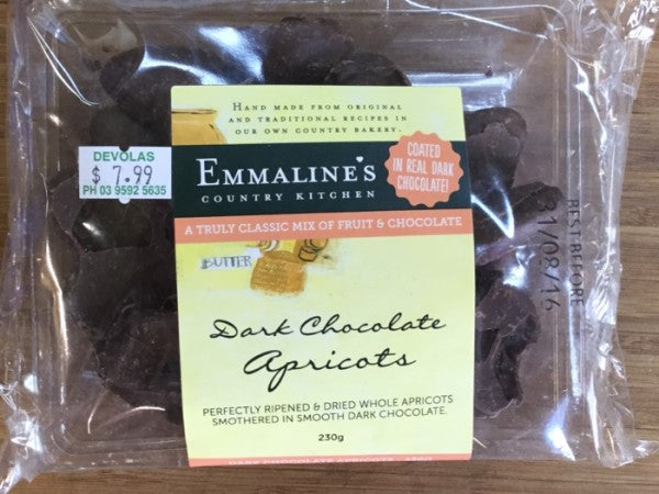 Dark Chocolate Apricots