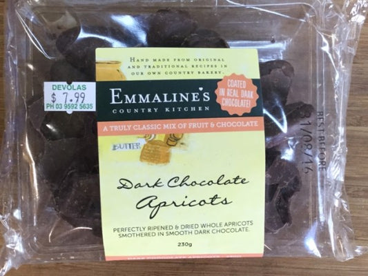 Dark Chocolate Apricots