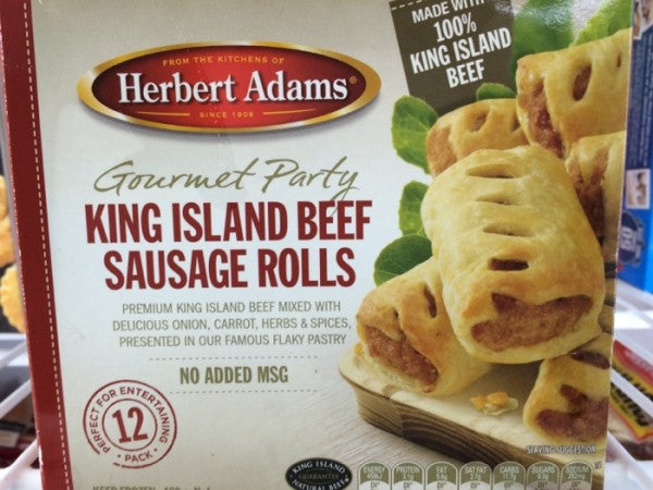 King Island Beef Sausage Rolls