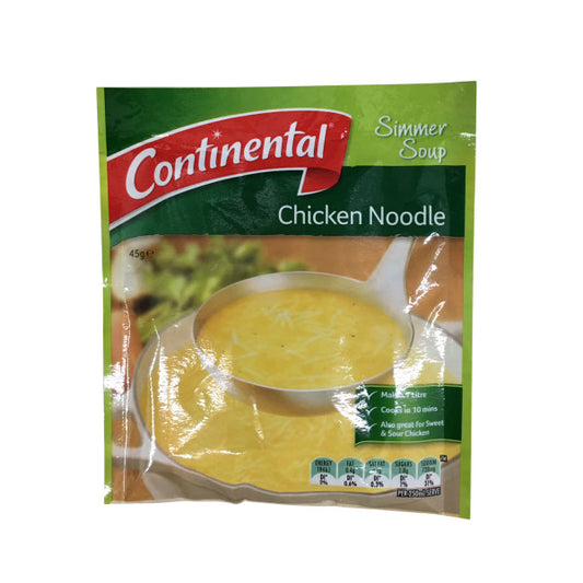 Chicken Noodle Simmer Soup