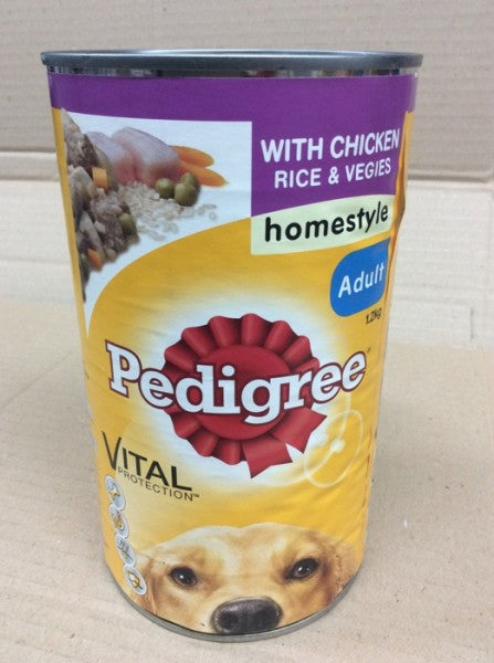 Pedigree Homestyle With Chicken  Rice & Vegies Adult