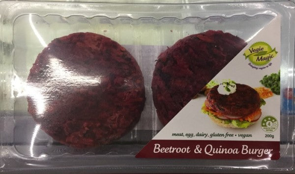 Beetroot & Quinoa Burgers