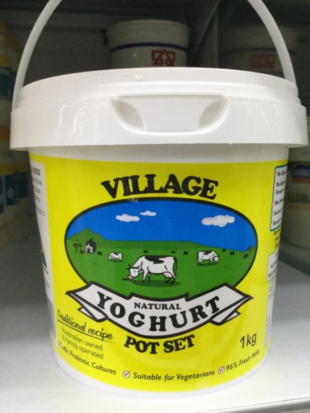 Natural Yoghurt Pot Set