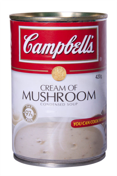 condensed Cream of Mushroom Soup